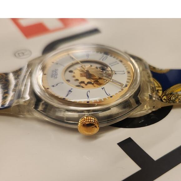 Swatch watch ST. PETERS GATE SAK106 1993 Automatic 23 Jewels New old stock - Picture 7 of 10